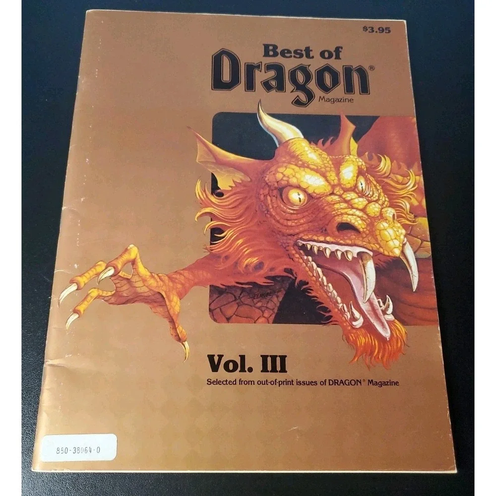 Best of Dragon Magazine, Volume III (3) TSR 8110
